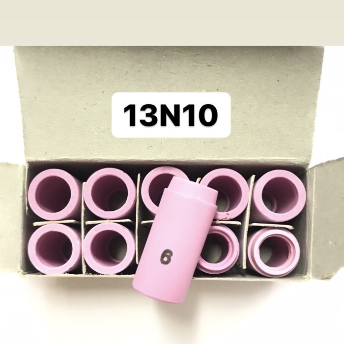 K4726 13N10 Ceramic Argon Tig Argon Torch Alumina Nozzle Wp9 Wp20 No.6
