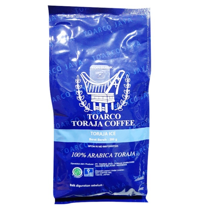

READY STOCK!!! Toarco Toraja Ice Coffee / Kopi Toraja 200 Gr