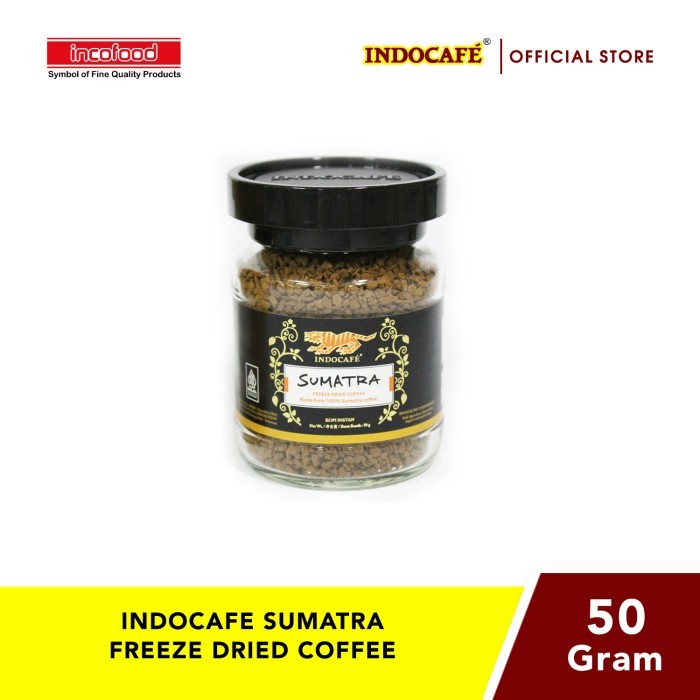 

READY STOCK!!! Indocafe Sumatra Freeze Dried Coffee (50g)