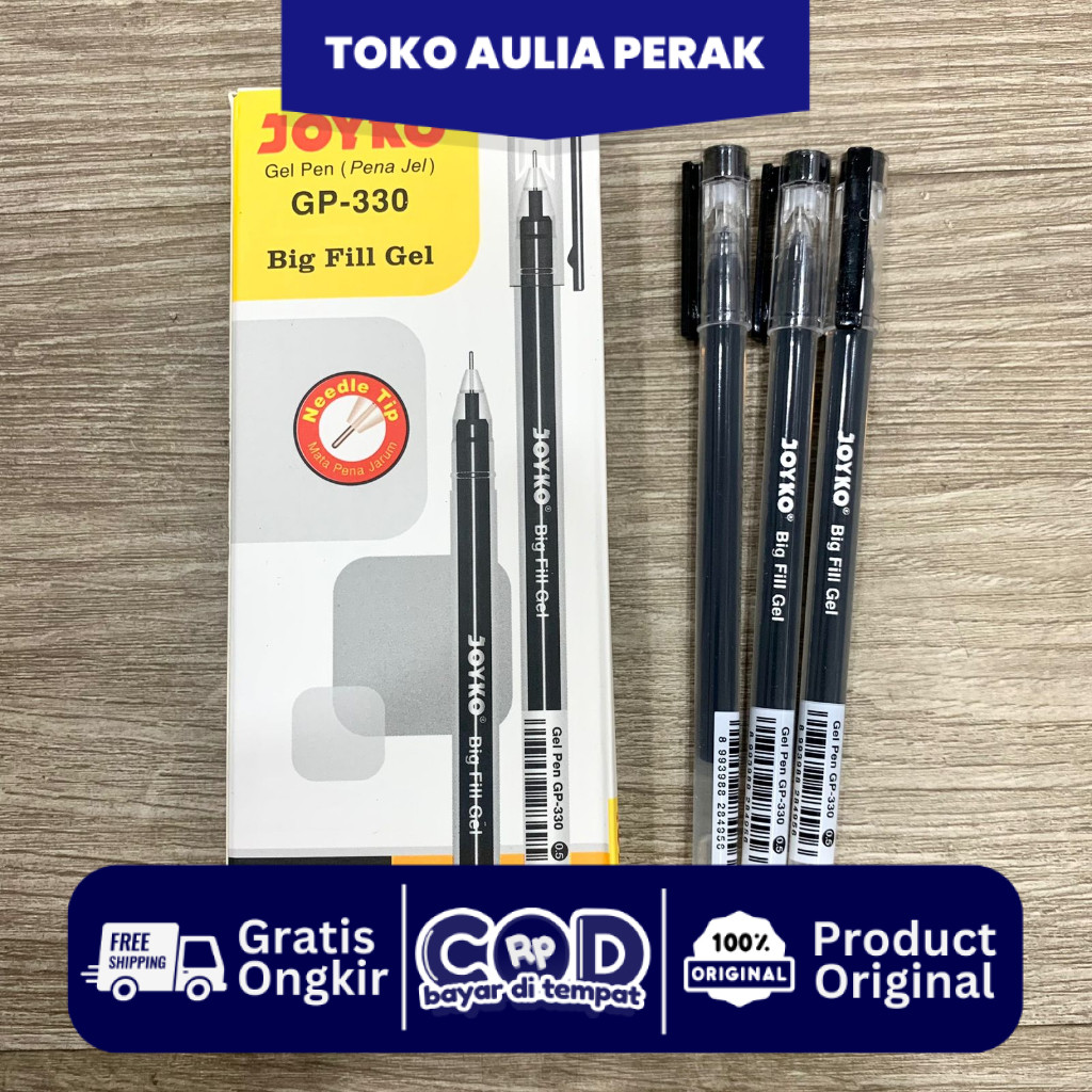 

GEL PEN JOYKO GP-330 KETEBALAN 0.5mm 1 PACK