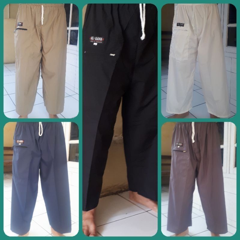 Celana Sirwal Pangsi Muslim  Cinkrang Pria Dewasa Paling Keren