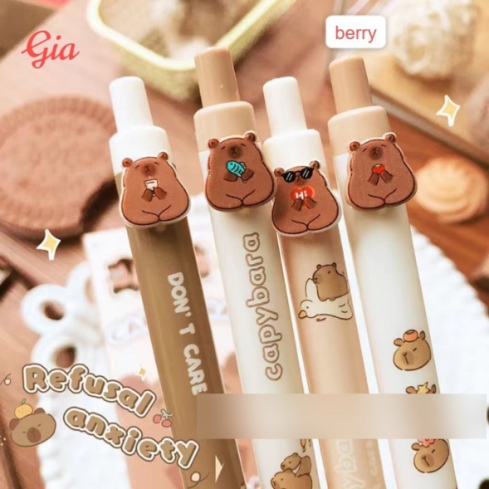 

HS88 PULPEN PENGHAPUS CAPYBARA | PULPEN BUSA | PULPEN CETEK TINTA HITAM HAPUS | CAPYBARA | SANRIO | KUROMI | MELODY | CINAMORROL | POCACCHO | POMPOMPURIN | PULPEN LUCU - BERRY