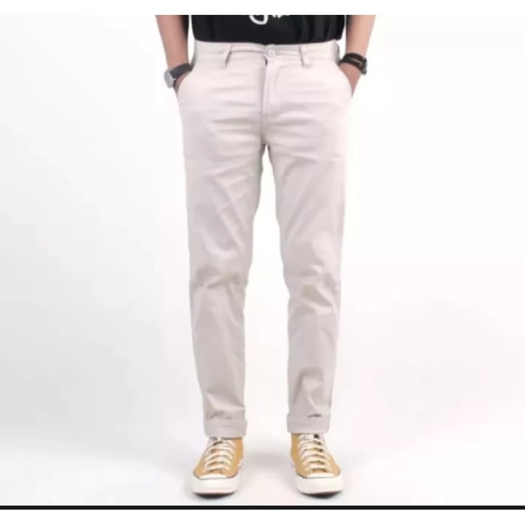 Celana Panjang Chino Celana Panjang Kain Melar Celana Panjang Chinos Dewasa Celana Chino Celana Chin