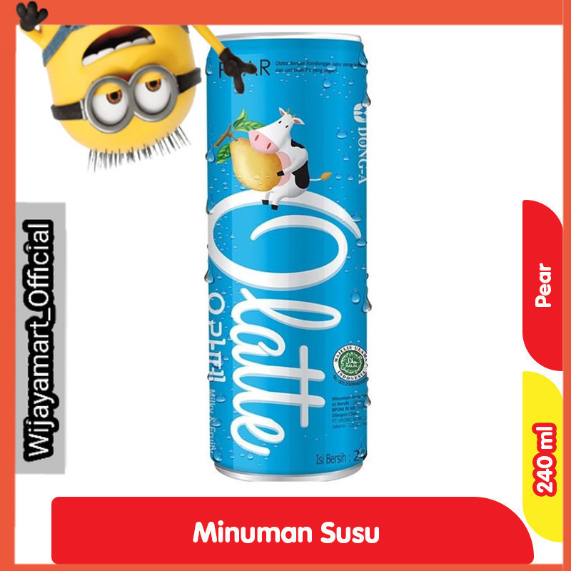 

Olatte Minuman Susu Rasa Pear Kaleng 240 ml