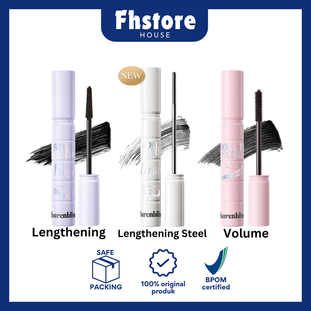 [ FHSTORE ] BNB Barenbliss Better Than Magic Eyeliner / Roll To Volume Mascara 8gr - Eyeliner Mascar