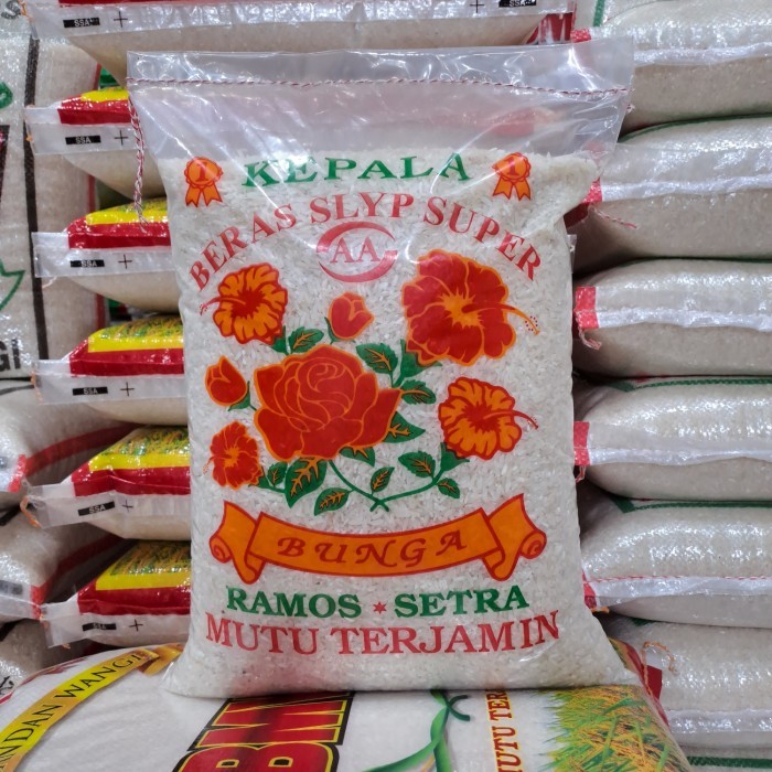 

beras cap bunga 5 liter termurah