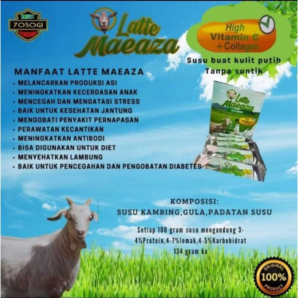 

MAEAZA LATTE- SUSU KAMBING bubuk