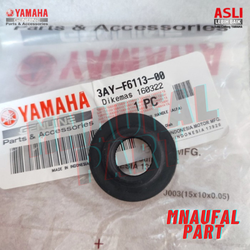 KARET DUDUKAN STANG ALFA JUPITER Z ASLI ORIGINAL YAMAHA 3AY-F6113-00