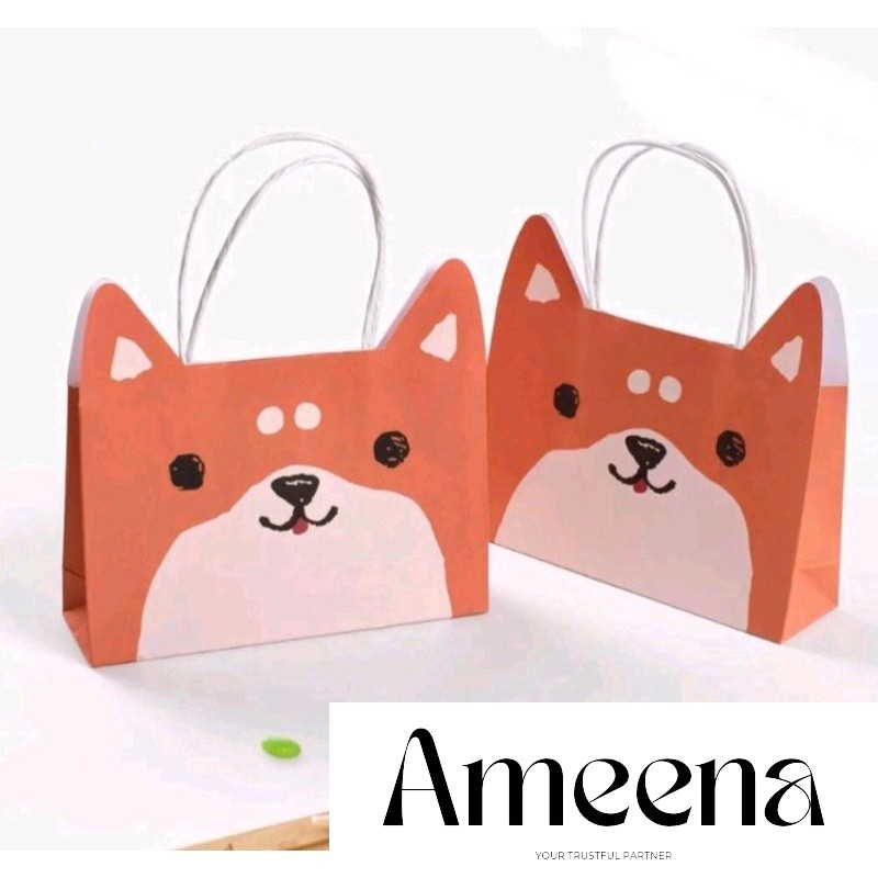 

Paperbag karakter Goodiebag ultah Tas kado Goodiebag hamper karakter ultah anak