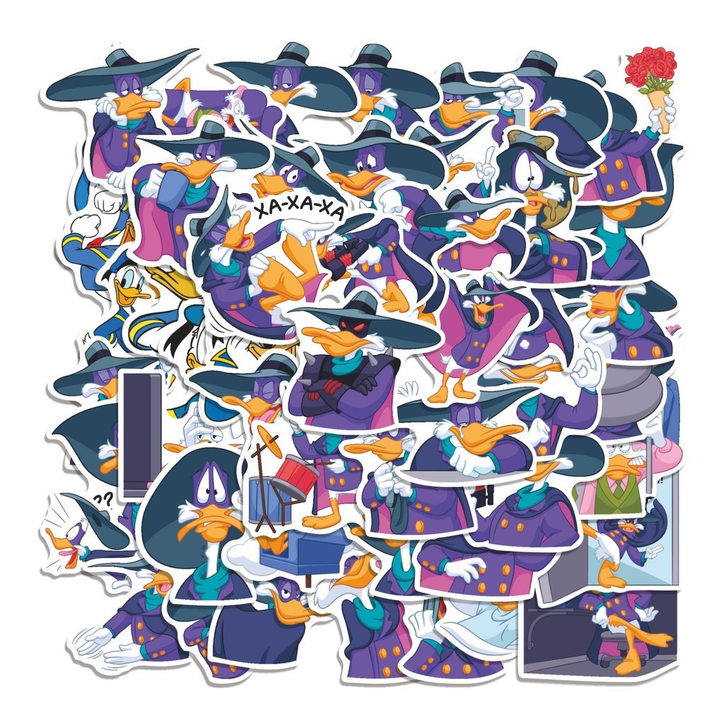 

COD 50 Pcs Stiker DRAWKING DUCK Lucu Anti Air Untuk Dekorasi Notebook Sepeda Skateboard Handphone