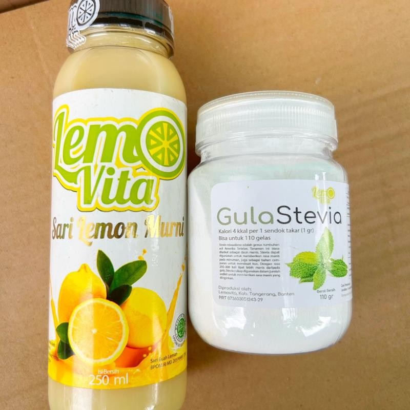 

[PAKET BUNDLING] Paket Lemovita + Gula Stevia Lemovita