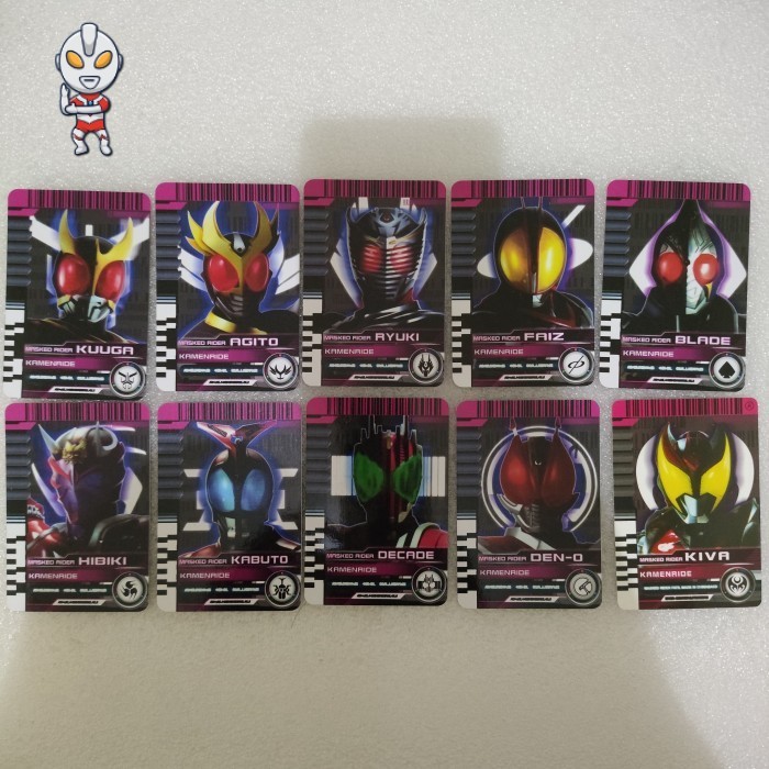part dx csm ride card kamen rider decade