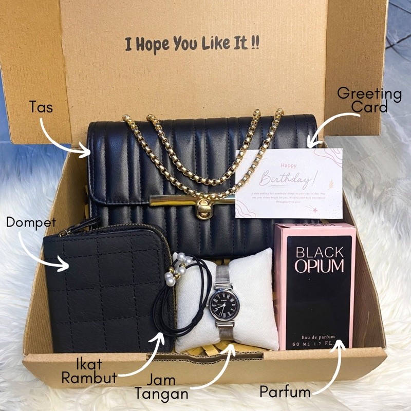 

cod / [A5151]HAMPERS GIFT BOX TAS CEWEK/KADO PACAR/KADO WISUDA/HADIAH ULANG TAHUN/HAMPERS LEBARAN/HAMPERS RAMADAN/KADO WEDDING/KADO ANNIVERSARY/KADO VALENTINE/KADO HARI IBU/KADO TAHUN BARU/KADO HARI GURU