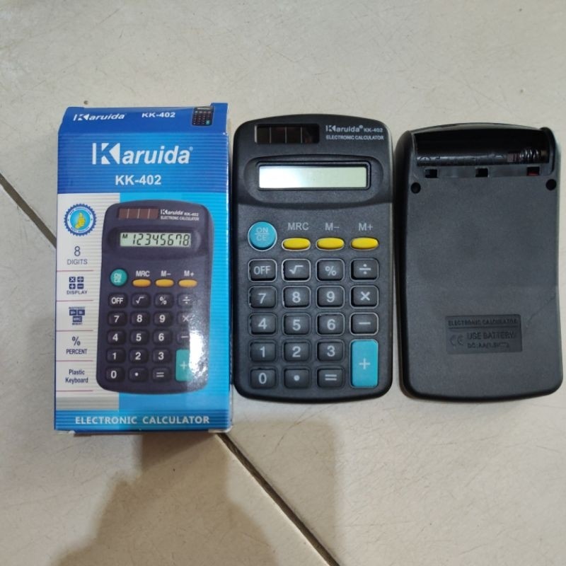 

(1pcs) kalkulator karuida kk402