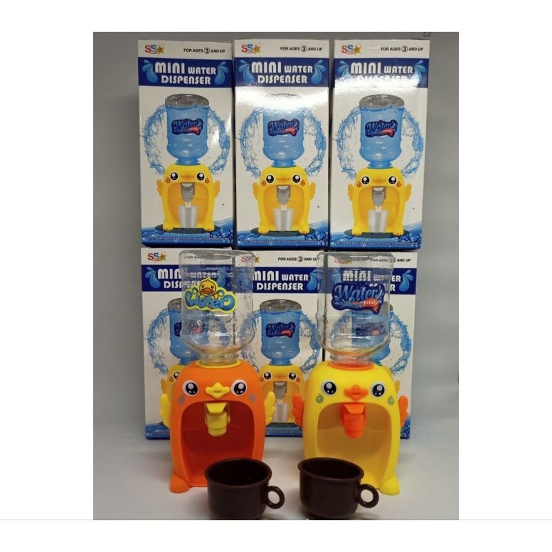 ( Bisa Cod ) MAINAN DISPENSER GALON MINI // WATER DISPENSER KARAKTER // MAINAN ANAK DISPENSER MURAH
