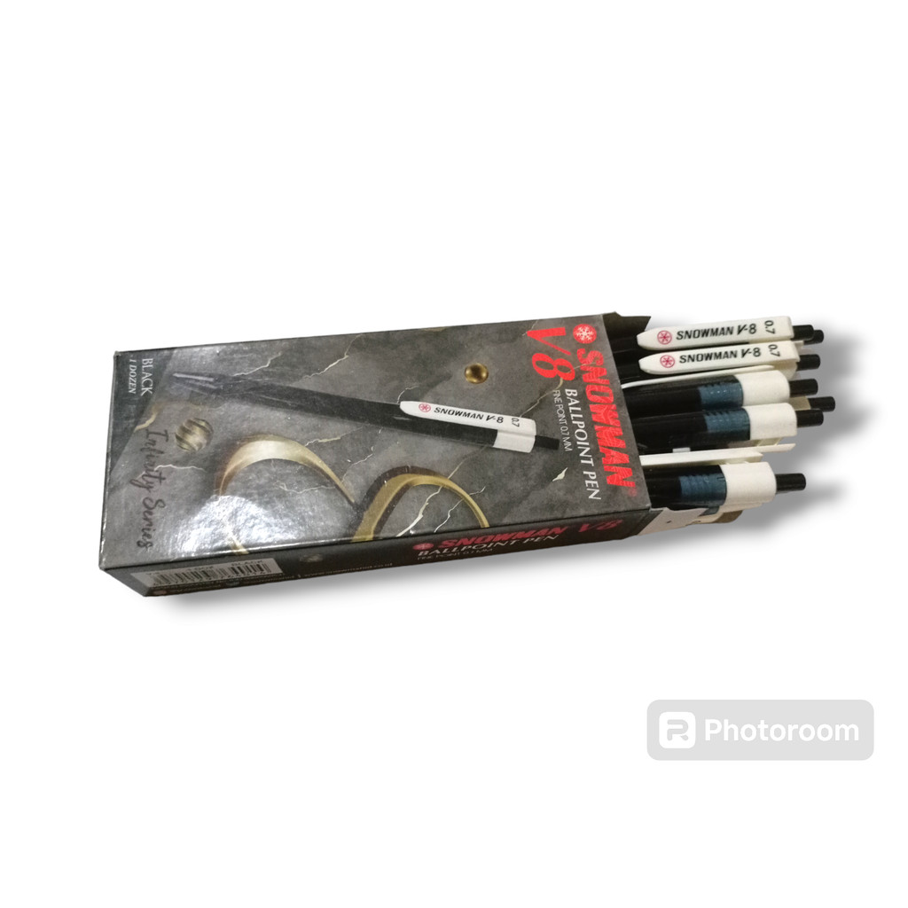 pulpen Snowman V8 0.7mm 1 pack