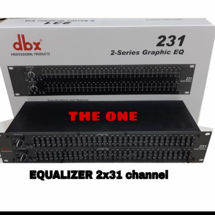 equalizer dbx 231 sub / dbx 231 + subwoofer / dbx 231 subwoofer - DBX 231