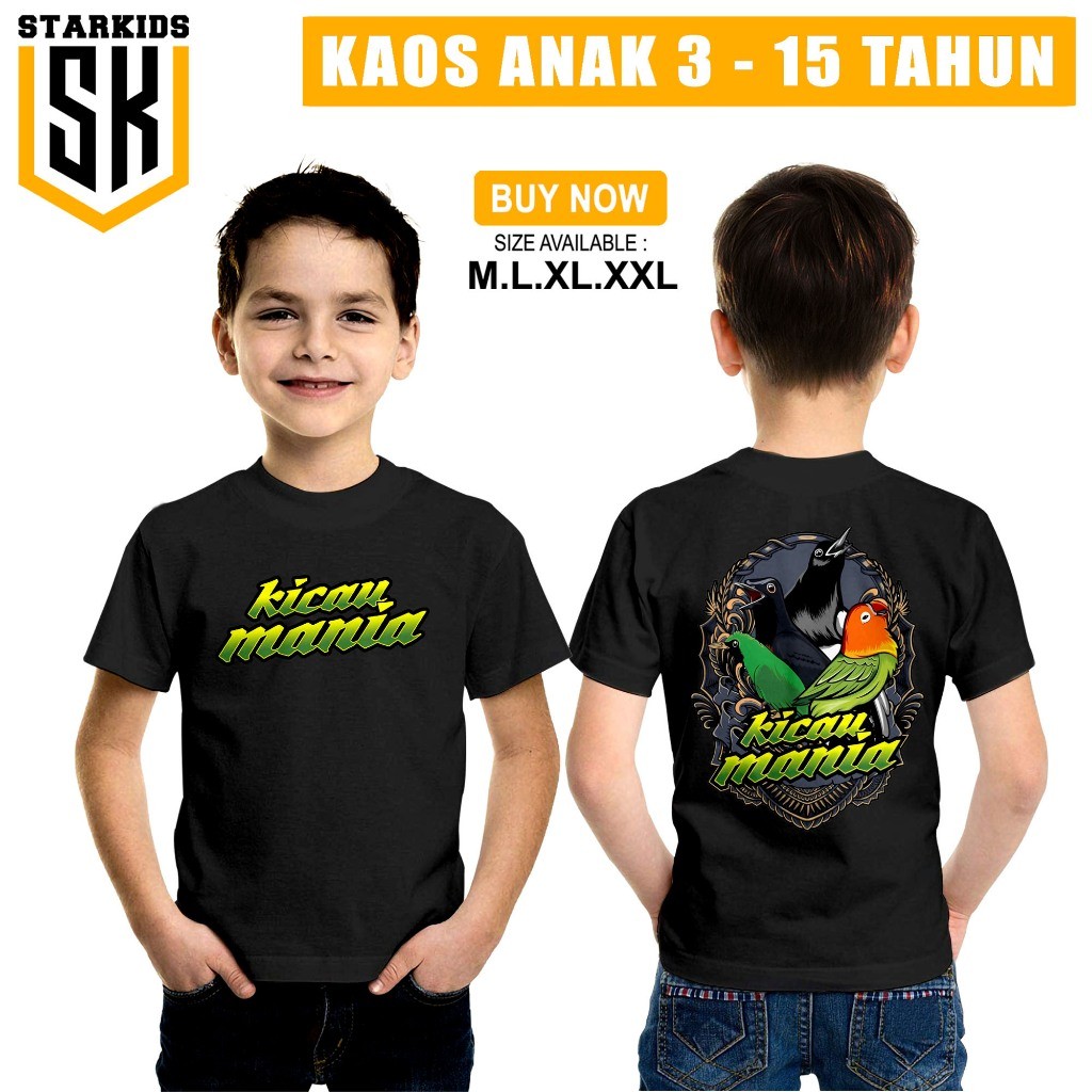 KAOS ANAK BURUNG KICAU MANIA | KAOS BURUNG | KAOS KOMUNITAS | KICAU MANIA | KAOS DISTRO ORIGINAL | B