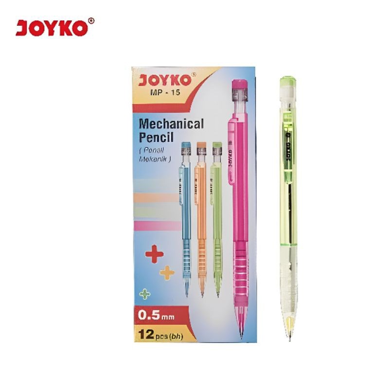 

PENSIL MEKANIK JOYKO MP-15 0.5MM (1PAK/12PCS)