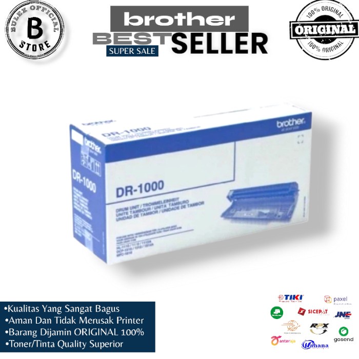 Brother DR-1000 For Printer HL-1110 / DCP-1510 / MFC-1810 / MFC-1815