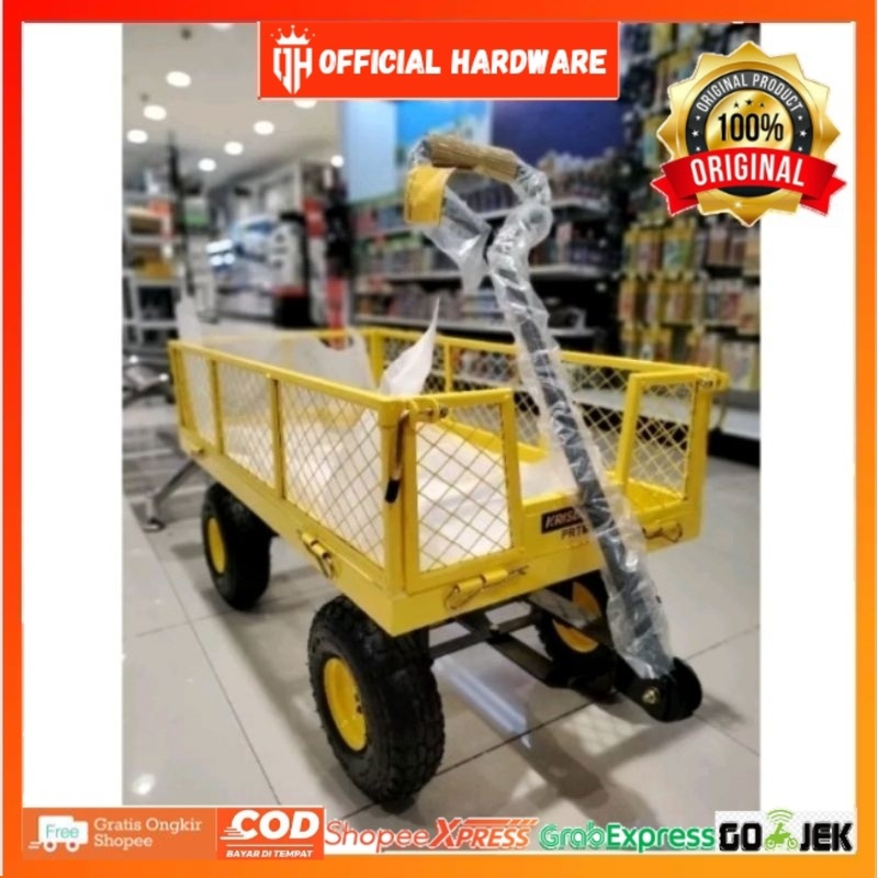 trolley krisbow 300kg/troli krisbow/troli pengangkut barang