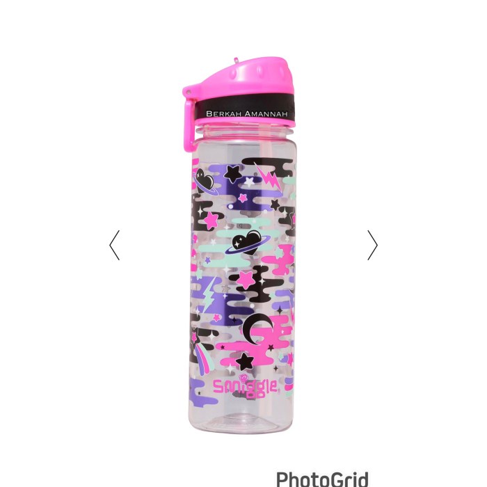 ✨LARIS✨ -botol smiggle 650ml /smiggle drink up bottle/botol minum - cat hitam