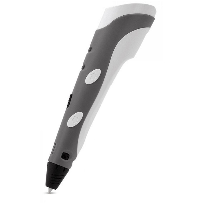 

ORI!! 3D Stereoscopic Printing Pen For 3D Drawing Lukis 3 Dimensi - Abu-abu
