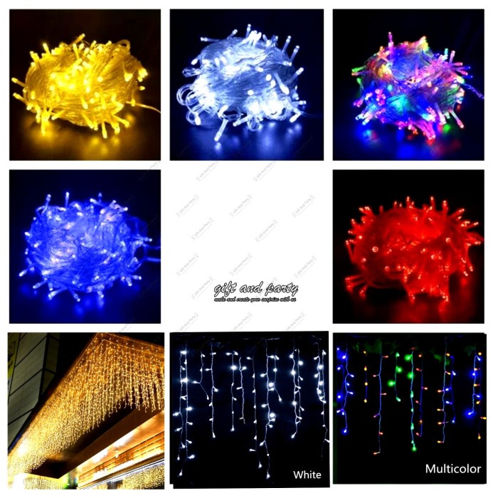 Lampu Natal / Hiasan Dekorasi Natal / Lampu Hias Natal