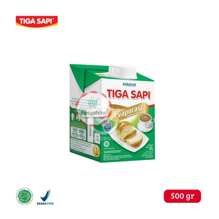 

Tiga Sapi Susu Evaporasi [Karton 500 gr] - FasyAnita Mart Denpasar