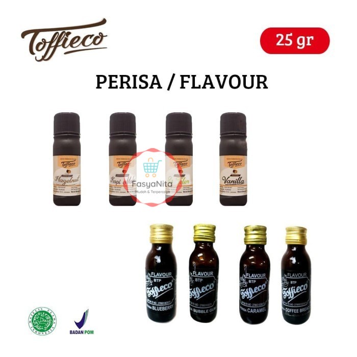 

Toffieco Perisa / flavour etalase 1 [25 gr] - pandan - FasyAnita Mart Denpasar