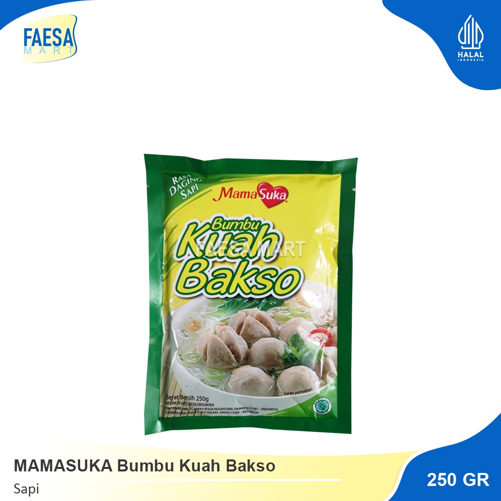 

MAMASUKA Bumbu Kuah Bakso Sapi 250gr