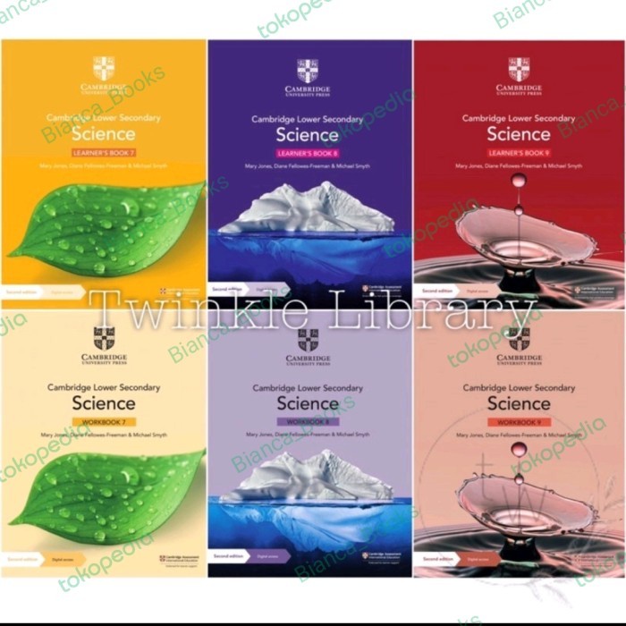 

buku Cambridge Lower Secondary Science 7 8 9 Learner's Book / Workbook - level 9, Learner's Book