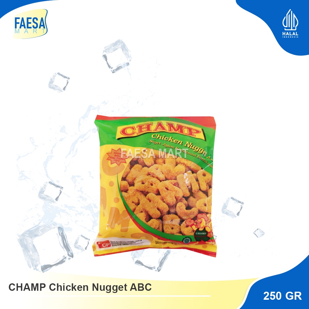 

CHAMP Chicken Nugget ABC 250gr