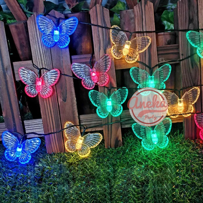 Lampu Tumbrl Kupu Kupu / Lampu Led Kupu Kupu / Tumblr LED Butterfly / lampu hiasan led