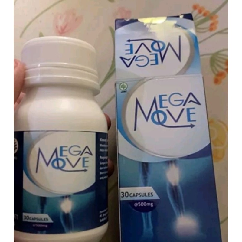 Megamove Asli Original Obat Nyeri Sendi Ampuh (30 Kapsul)