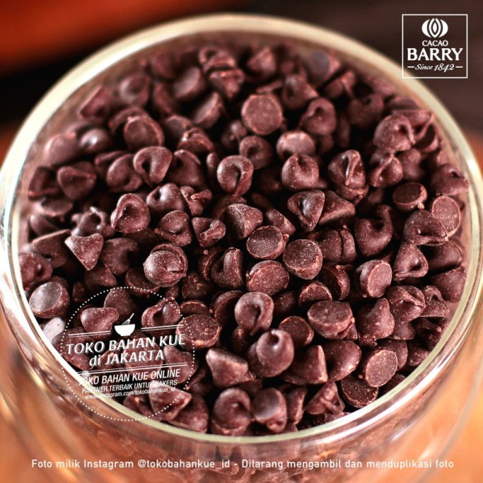 

Promo Termurah [ Best Seller ] Cacao Barry Callebaut CHOCOLATE DROPS 250gr 50% Dark Chocolate chips