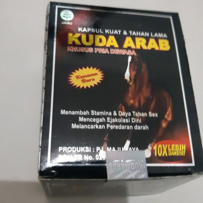 Kapsul (Kuda) Arab Original Asli Jamu Kesehatan