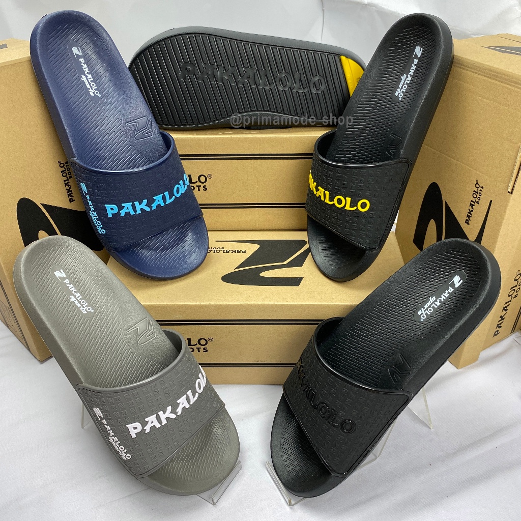 PAKALOLO Venom01 Sandal pria original Sandal karet Sandal laki keren Sandal simpel elegant Sendal mu