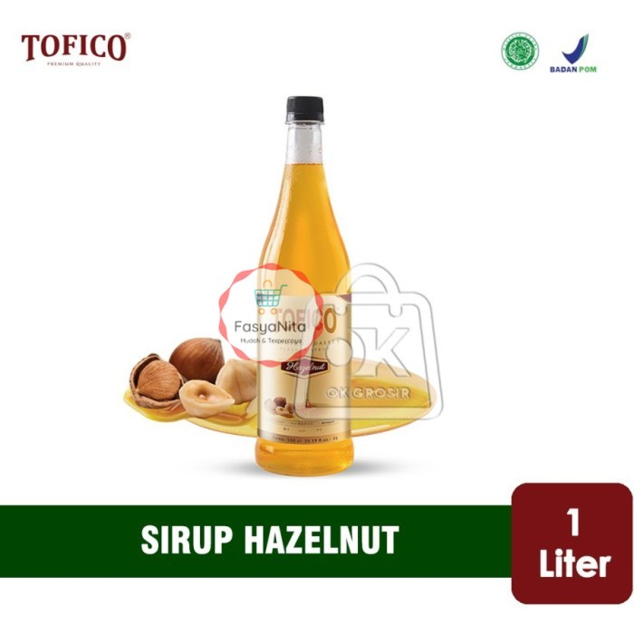 

Sirup Hazelnut Tofico / Hazelnut Syrup [Botol Plastik 1 Liter] - FasyAnita Mart Denpasar