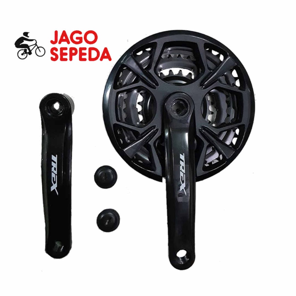 Crank Sepeda 3 Speed Trex 24 T 34 T 42 T