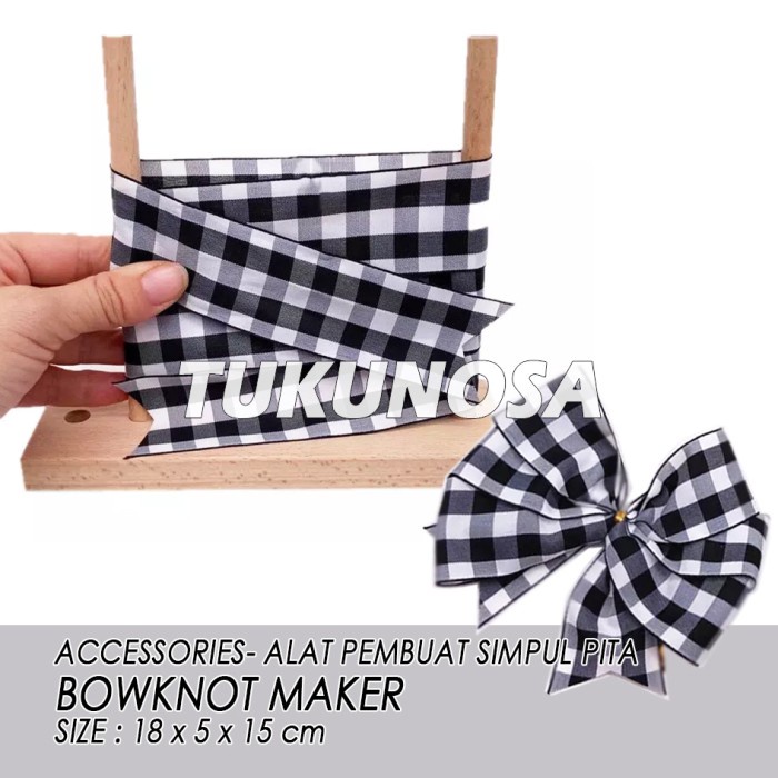 

BOWKNOT MAKER ALAT PEMBUAT SIMPUL PITA ALAT BANTU PITA AGAR SIMETRIS ORI