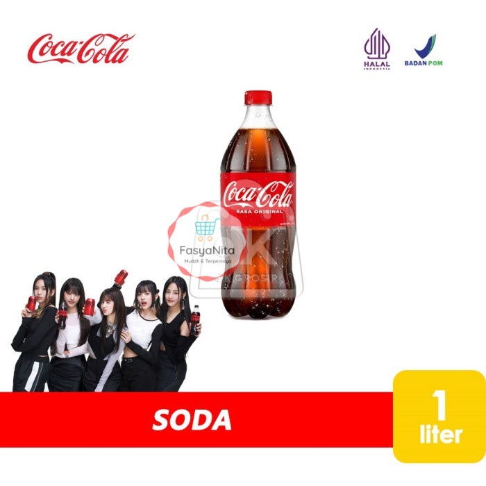 

Coca Cola Original Minuman Soda Rasa Kola (Botol 1 Liter) - FasyAnita Mart Denpasar