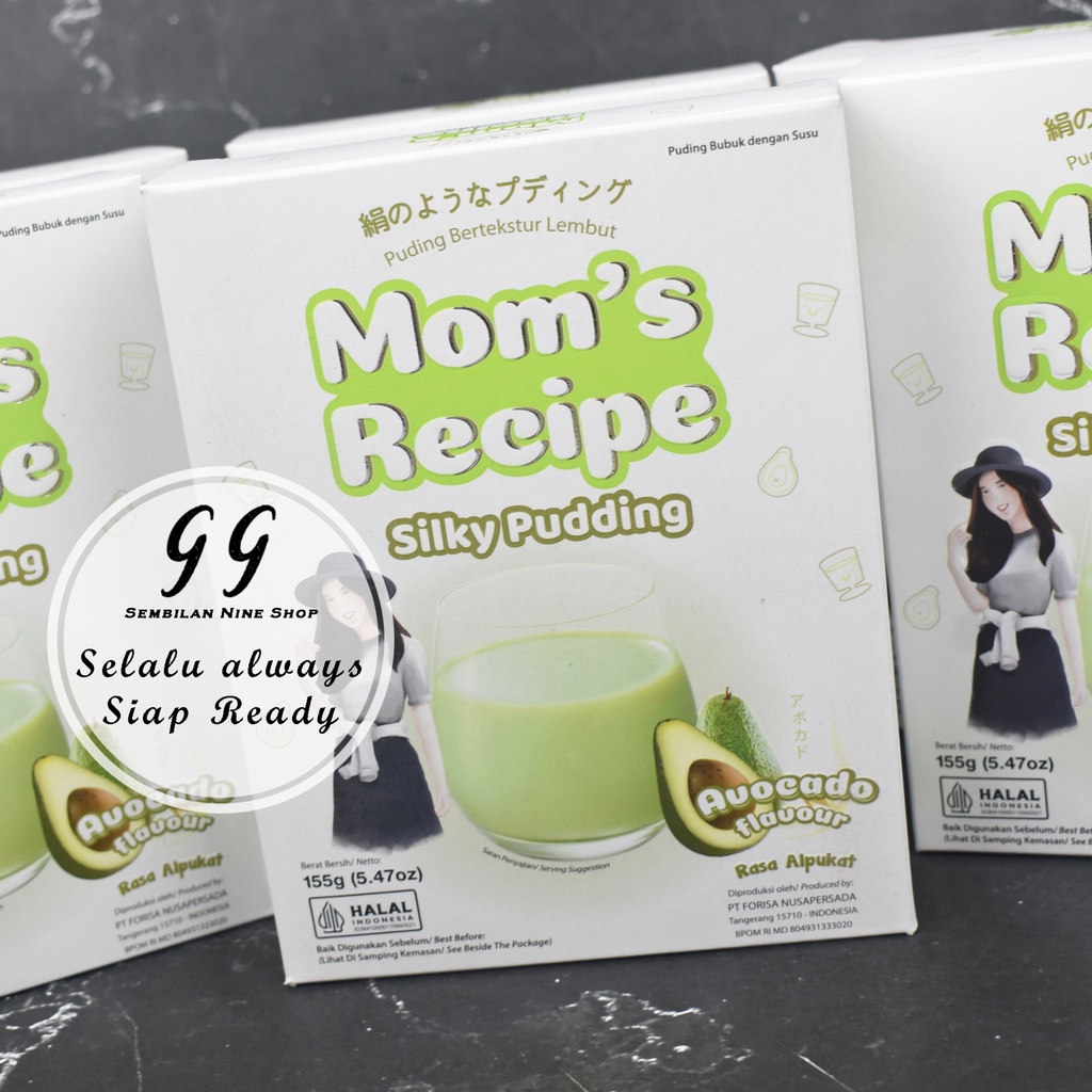 

SILKY Pudding AVOCADO Moms Recipe Mom's 155 Gram Puding Lembut