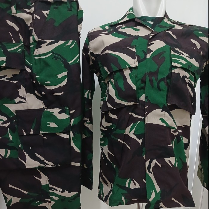 Baju PDL TNI Velbed Premium Malvinas Baju Dinas Lapangan TNI Velbed