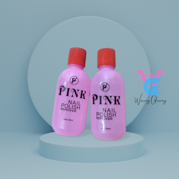 {6PCS} Aseton Pembersih kuku Pink / Aseton Murah Penghilang Cat Kuku