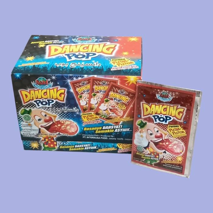 

✨PROMO✨ -Dancing Pop Permen Pletak Pletok [40 sachet/box]