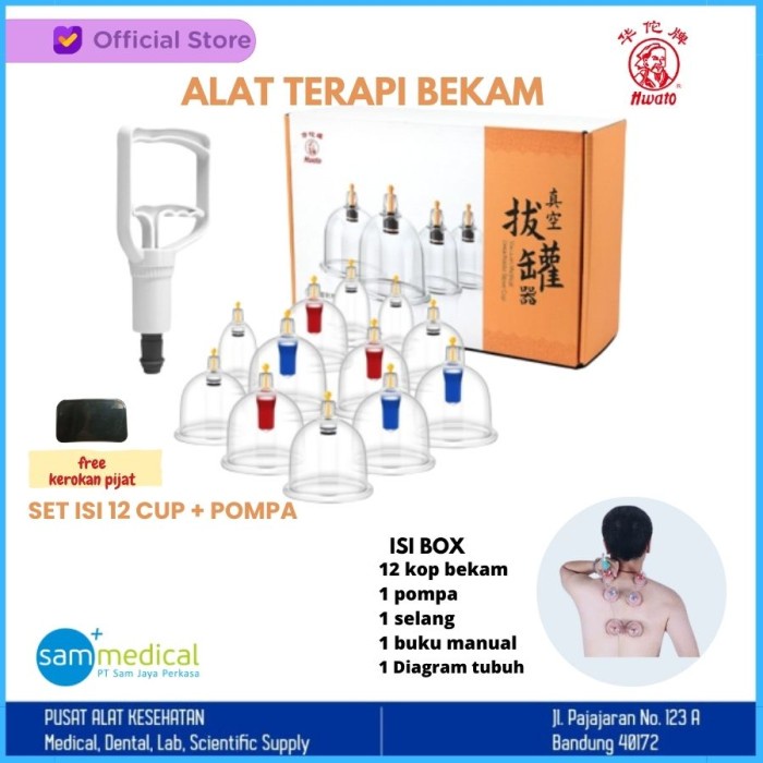 Hwato Kop Angin Original / Kop Bekam