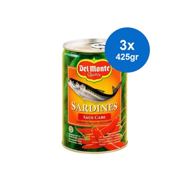 

Delmonte Sarden Chilli 425 gr x 3