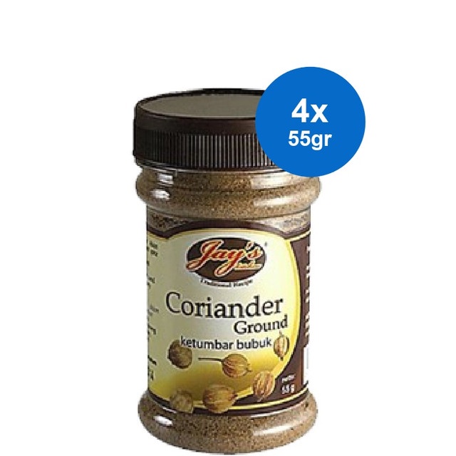 

Jay's Ketumbar Bubuk 55gr x 4