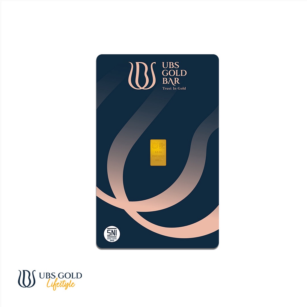 UBS Logam Mulia 0.5 Gram Classic